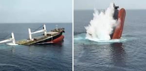 Yemen’deki Husiler, 2 büyük kargo gemisini batırdı ve mürettebatı Kaçırdı
