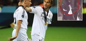 İki yıldız arasında duygusal veda Modric Arda’ya bakın ne verdi