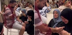 Mayısta nikah, temmuzda düğün Kadir Ezildi kına gecesinde gözyaşlarını tutamadı
