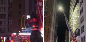 Ankara’da 26 katlı binada korkutan yangın Çok sayıda kişi mahsur kaldı