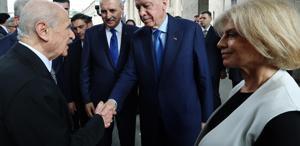 TBMM’deki 15 Temmuz anma programına Tansu Çiller de katıldı