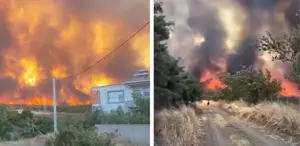 Türkiye yangın yeri İki kentte durum vahim