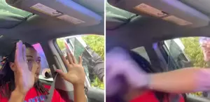 Polis, farları açık olmadığı gerekçesiyle aracın camını kırıp sürücüye yumruk attı