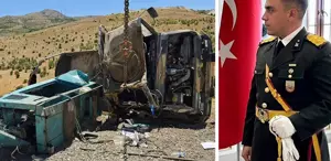 Malatya’da askeri araç devrildi: Üsteğmen Tuğrul Özsu şehit oldu