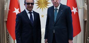 Cumhurbaşkanı Erdoğan, Hamdi Ulukaya’yı kabul etti