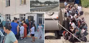 İstanbul’un yanı başındaki kentte 1 aydır su akmıyor Tatilciler şehri terk etti