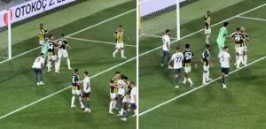 Fenerbahçe’nin yıldızları maç içinde birbirine girdi