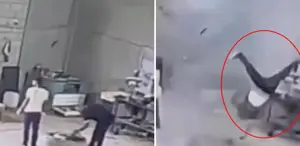 ’’Ölümün de hayırlısı’’ dedirten olay Kamera dehşet anlarını böyle kaydetti