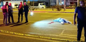 Önce araç çarptı sonra otomobil ezdi