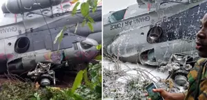 Gana’da askeri helikopter düştü: 8 ölü