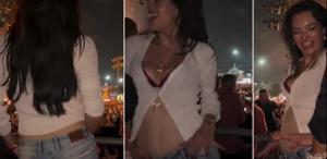 Melis Sezen, Jennifer Lopez konserinde kendinden geçti