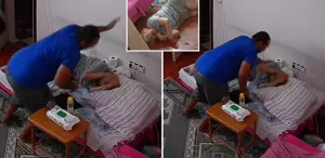Yatalak annesini 2 saat boyunca dövüp komaya soktu