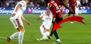 Gaziantep FK, Galatasaray’a karşı 40. saniyede penaltı bekledi
