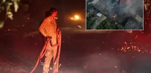 Çanakkale’de orman yangını sürüyor 5 köy boşaltıldı, çok sayıda ev alevlere teslim oldu