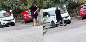 Silahı arkasına saklayarak geldi, araca binerken kurşun yağdırdı