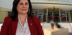 AK Parti’ye geçen Çerçioğlu kırık topuklu ayakkabıyla protesto edildi