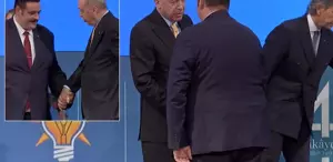 Cumhurbaşkanı Erdoğan’ın uyarısı rozet takma törenine damga vurdu
