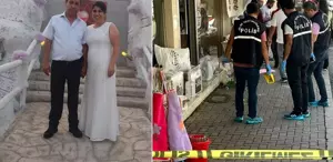 Polis, eşinin çalıştığı iş yerini basıp kurşun yağdırdı