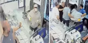 Oyuncak tabancalı kuyumcu soygununa esnaftan meydan dayağı
