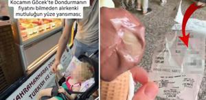 Dondurmaya ödediği para öyle böyle değil