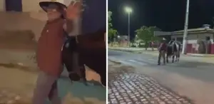 İnanılmaz olay: Kaybolan Sarhoş adamı kendi boğası bulup eve götürdü