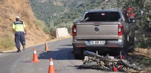 Feci kaza 15 yaşındaki motosiklet sürücüsü hayatını kaybetti