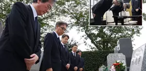 Haksız yere tutuklandı, kanserden öldü Japon polis ve savcılar mezarı başında özür diledi