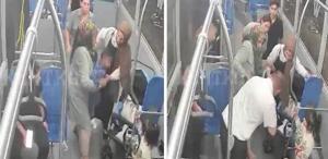 Otobüste korkutan anlar 3 yaşındaki çocuk son anda hayata döndü