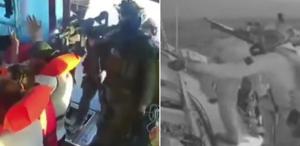 İsrail’in Sumud Filosu’ndaki tekneye baskın anı kamerada