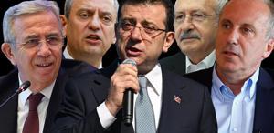 Son seçim anketinde çarpıcı sonuç Listede Kılıçdaroğlu ve İnce de yer aldı