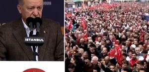 Açılışa damga vuran an: Cumhurbaşkanı Erdoğan, alandaki sesi duyunca konuşmasına ara verdi