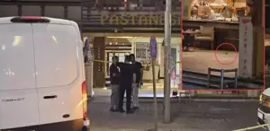 Pastaneye el bombası attı, kıskıvrak yakalandı