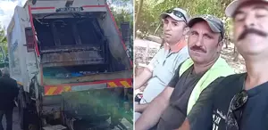Bir gün önce video çektiği mesai arkadaşını çöp kamyonunda katletti