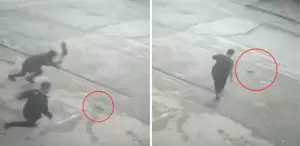 Dükkana giren fare esnafı çileden çıkardı Hem güldüler hem kovmaya çalıştılar