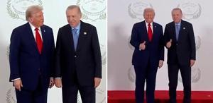 Mısır’da Gazze zirvesi başlıyor Erdoğan, Trump ile aile fotoğrafında yan yana