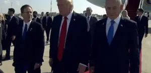 Trump İsrail’de Netanyahu bizzat karşıladı, işte ilk sözleri