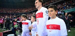 A Milli Futbol Takımı, maça Filistinli çocuklarla çıktı