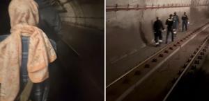 Kadıköy metrosunda intihar: Vatandaşlar raylarda yürüdü