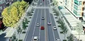 25 yıllık hayal gerçek oldu O kentimizde trafik artık tek yönden akıyor