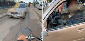 Hem suçlu hem güçlü Ters yönde giden sürücüden pişkin sözler