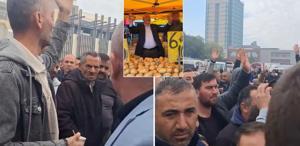 Çorum’da gerginlik tırmanıyor Oylama yapan pazarcılar, belediye başkanını protesto etti