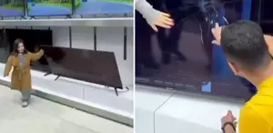 Küçük kızın verdiği zarar büyük Babanın tepkisi ise görülmeye değer