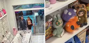 Popüler oyuncak çılgınlığı hırsızlığa dönüştü O anlar kameraya yansıdı