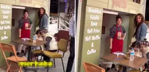 Farkında olmadan ünlü oyuncu Hazal Şenel’in resimlerini çekti