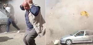 Sözde kontrollü yıkım Ortalık savaş alanına döndü, yaralananlar var