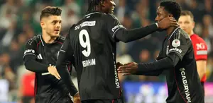 Beşiktaş zorlu Konyaspor deplasmanında 2 golle zafere ulaştı