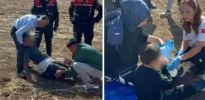 Bir babanın korkunç görüntüleri Evladına hiç unutamayacağı anlar bıraktı