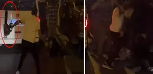 İstanbul’un göbeğinde kan donduran olay Yol ortasında öldüresiye dayak kamerada
