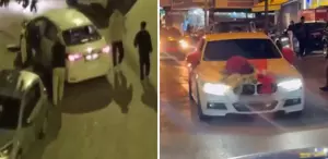 Kayınpederi pusu kurup öldürmüştü Düğün çıkışında böyle konvoy yapmış