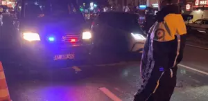 Sahte çakarlı araçla karakola gitti Üstelik ehliyetsiz